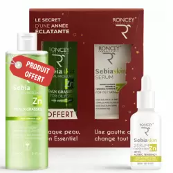 RONCEY COFFRET SEBIASKIN SERUM VISAGE ANTI ACNE 30ML+EAU MICELLAIRE PEAU GRASSE 250ML (OFFERT) PHARMASHOP