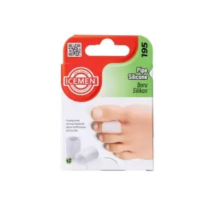 ICEMEN TUBE EN SILICONE OUVERT POUR ORTEIL 195 PHARMASHOP