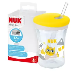 NUK ACTION CUP AVEC PAILLE 230ML 12M+
              data-full-size-image-url=