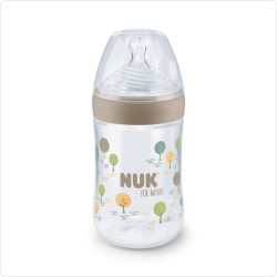 NUK BIBERON FOR NATURE ANTI COLIC 0+M 260ML
