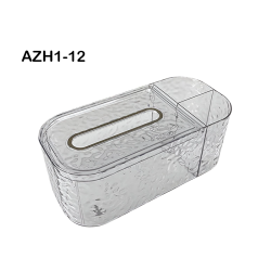 AZAL DISTRIBUTEUR PAPIER AVEC RANGEMENT EN PLEXI