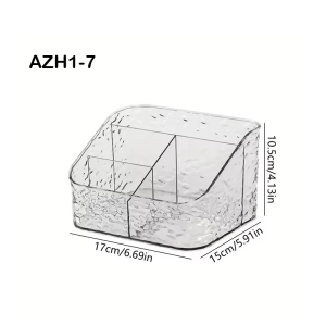 AZAL ORGANISATEUR CARRE EN PLEXI A COMPARTIMENTS PHARMASHOP