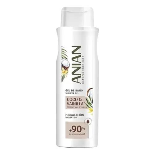 ANIAN GEL DOUCHE VANILLE NOIX DE COCO 750ML