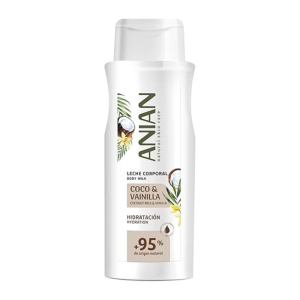ANIAN LAIT DE CORPS VANILLE NOIX DE COCO 500ML PHARMASHOP