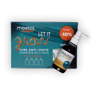 MOSTAL KIT DE 4 FLACONS SOLUTION CAPILLAIRE ANTI CHUTE 50ML*4 PHARMASHOP