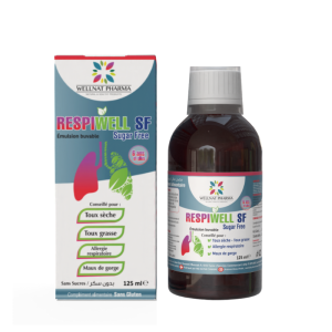 RESPIWELL SIROP SANS SUCRE 125ML pharmashop