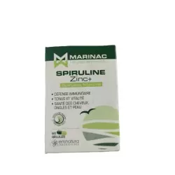 MARINAC SPIRULINE ZINC+SPIRULINE MAXIMA 60 GELULES
              data-full-size-image-url=