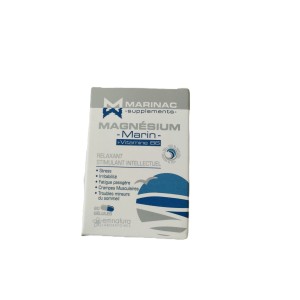 MARINAC MAGNESIUM MARIN+VITAMINE B6 60 GELULES pharmashop
