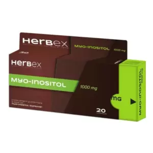 HERBEX MYO INOSITOL 1000MG 20 COMPRIMES pharmashop