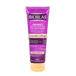 BIOBLAS APRES SHAMPOING AU COLLAGENE ET A LA KERATINE ANTI CHUTE 250ML
              data-full-size-image-url=