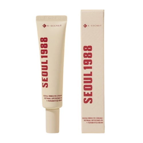 K-SECRET SEOUL 1988 CREME CONTOUR DES YEUX LIPOSOMES DE RETINAL 4 %+ FEVE FERMENTEE 30ML
