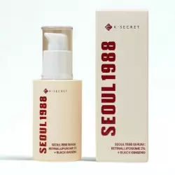 K-SECRET SEOUL 1988 SERUM LIPOSOMES RETINIENS 2% + GINSENG NOIR 30ML
              data-full-size-image-url=