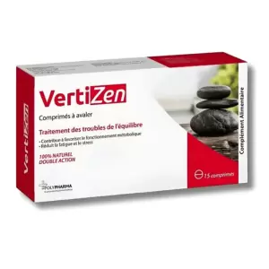 POLYPHARMA VERTIZEN 15 COMPRIMES PHARMASHOP