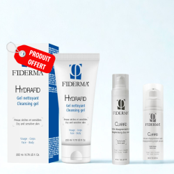FIDERMA CLARIFID SERUM DEPIGMENTANT NUIT 30ML+CREME DEPIGMENTANTE JOUR 50ML+GEL NETTOYANT PS 200ML (OFFERT)