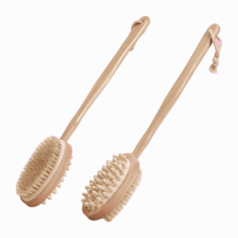 AZAL BROSSE DE DOUCHE EN BOIS DOUBLE FACE | Tunisie