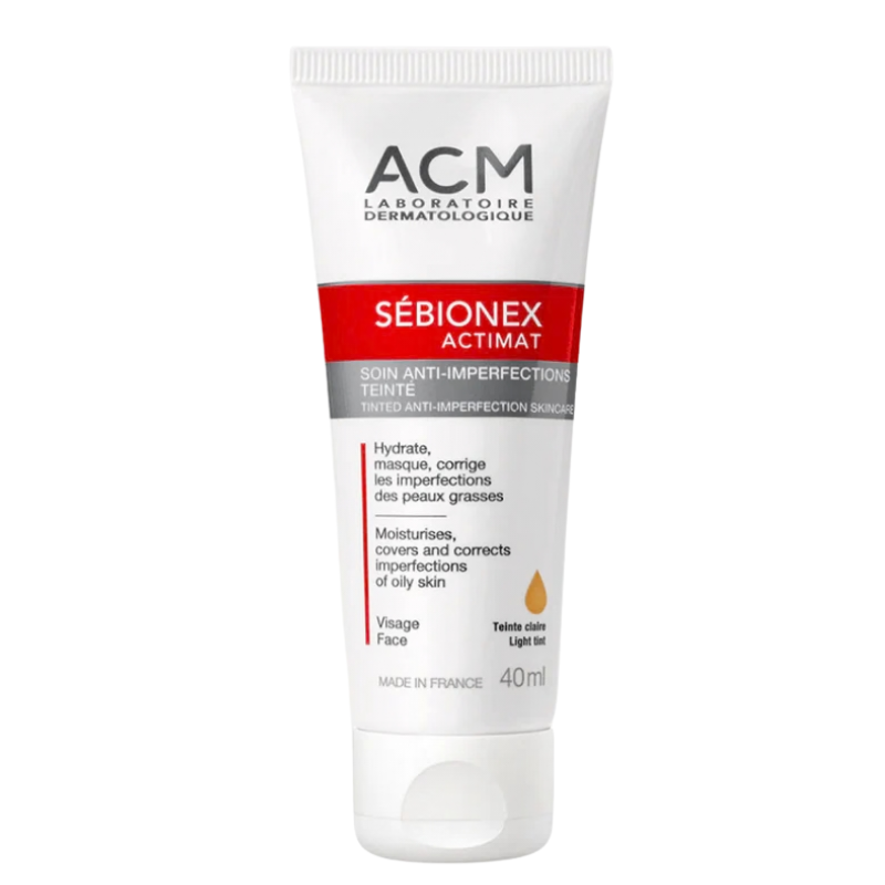ACM SEBIONEX ACTIMAT TEINTE CLAIRE 40ML | Tunisie