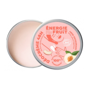ENERGIE FRUIT DEO CREME 48H PARFUM PECHE BLANCHE BIO 45G pharmashop