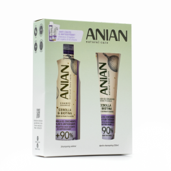 ANIAN COFFRET SHAMPOING OIGNON ET BIOTINE 400ML+APRES SHAMPOOING 250ML