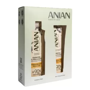 ANIAN COFFRET SHAMPOING KERATINE JOJOBA ET KARITE 400ML+APRES SHAMPOOING 250ML PHARMASHOP