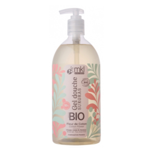 MKL GREEN NATURE GEL DOUCHE SURGRAS FLEUR DE COTON BIO 1L PHARMASHOP