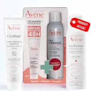 AVENE COFFRET CICALFATE+ CREME REPARATRICE PROTECTRICE 100ML+EAU THERMALE 150ML (OFFERT) AVEN058 PHARMASHOP