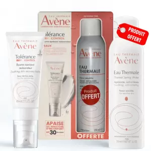 AVENE COFFRET TOLERANCE CONTROL BAUME APAISANT RESTAURATEUR 40ML+EAU THERMALE 150ML (OFFERT) AVEN069 PHARMASHOP