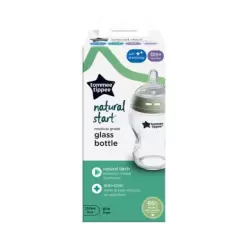 TOMMEE TIPPEE COLSE TO NATURE BIBERON BLAN EN VERRE 0M+ 250ML
              data-full-size-image-url=
