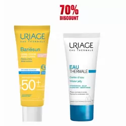 URIAGE EAU THERMALE GELEE D'EAU 40ML+BARIESUN CREME SOLAIRE TEINTEE CLAIRE SPF50+ 50ML (-70%)
              data-full-size-image-url=