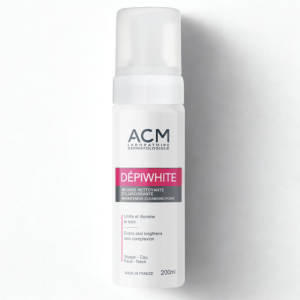 ACM DEPIWHITE MOUSSE NETTOYANTE ECLAIRCISSANTE 200ML PHARMASHOP