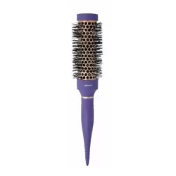TITANIA BROSSE RONDE A AME METALLIQUE VIOLET/CUIVRE 32MM REF 1353
              data-full-size-image-url=
