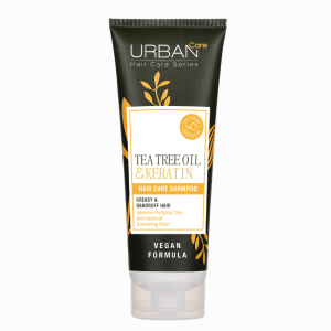 URBAN CARE SHAMPOING SOIN A LARBRE A THE ET A LA KERATINE 250ML PHARMASHOP