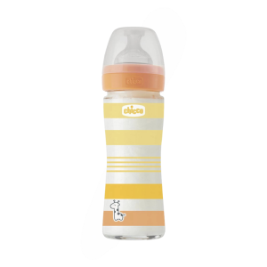 CHICCO BIBERON WELL BEING EN VERRE FLUX LENT 0M+ 240ML PHARMASHOP
