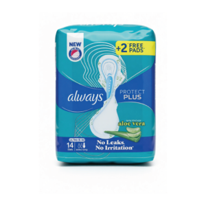 ALWAYS ULTRA LONGUES ALOE VERA 14 SERVIETTES PHARMASHOP
