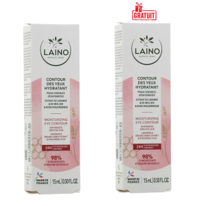 LAINO CONTOUR DES YEUX HYDRATANT 15ML + (LE 2 EME OFFERT) PHARMASHOP