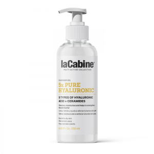 LA CABINE GEL NETTOYANT A LACIDE HYALURONIQUE PUR 5x 250ML PHARMASHOP