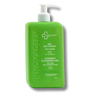 INNOVADERM GEL NETTOYANT PEAU GRASSE 380ML PHARMASHOP