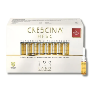 CRESCINA HFSC TRANSDERMIQUE REPOUSSE 500 HOMME 20 AMPOULES PHARMASHOP