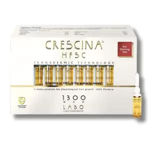 CRESCINA HFSC TRANSDERMIQUE REPOUSSE 1300 HOMME 20 AMPOULES pharmashop