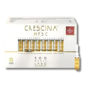 CRESCINA HFSC TRANSDERMIQUE REPOUSSE 500 FEMME 20 AMPOULES pharmashop