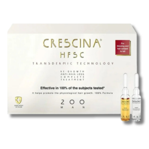 CRESCINA TTT COMPLET ANTI CHUTE+REPOUSSE 200 HOMME 10+10 AMPOULES PHARMASHOP