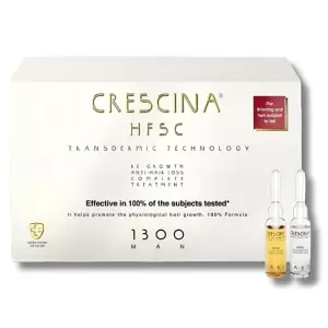 CRESCINA TTT COMPLET ANTI CHUTE+REPOUSSE 1300 HOMME 10+10 AMPOULES pharmashop