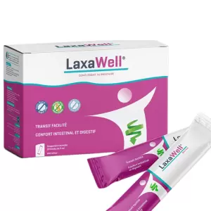 POLYPHARMA LAXAWELL BOITE DE 20 STICKS  PHARMASHOP