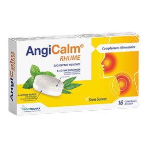 POLYPHARMA ANGICALM RHUME 16 COMPRIMES PHARMASHOP