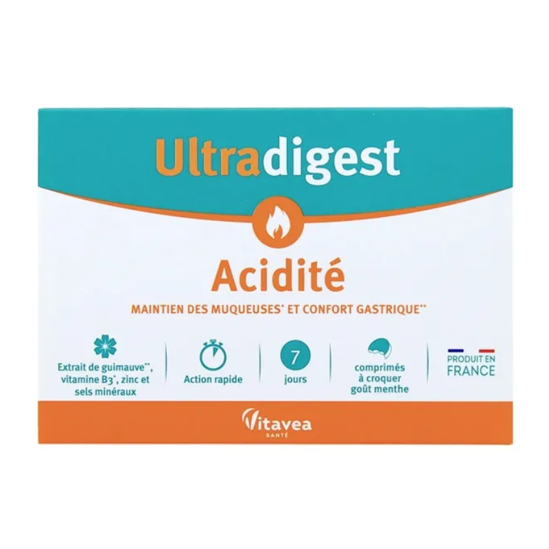 VITAVEA SANTE ULTRADIGEST ACIDITE 14 COMPRIMES pharmashop