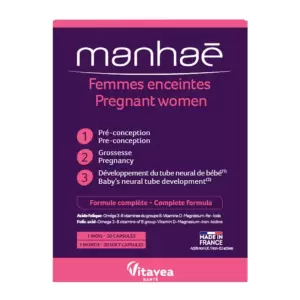 VITAVEA MANHEA FEMMES ENCEINTES 30 CAPSULES PHARMASHOP
