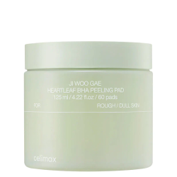 CELIMAX JI WOO GAE HEARTLEAF BHA PEELING PAD 125ML 60 PADS