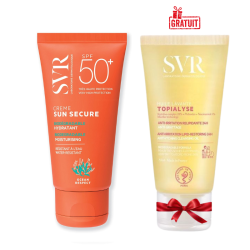 SVR SUN SECURE CREME SPF50+ 50ML+TOPIALYSE HUILE LAVANTE 55ML (OFFERT)