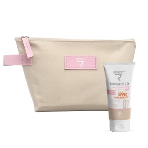 RONCEY ECRAN SUNSHIELD WATERPROOF SPF50+ TEINTE 01 50ML+TROUSSE (OFFERT) PHARMASHOP