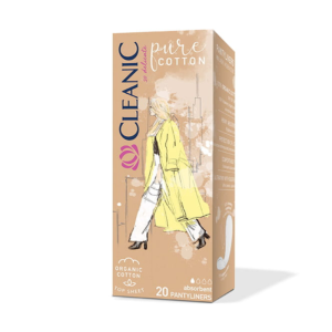 CLEANIC PURE COTTON PROTEGE SLIPS NON PLIES 20 PIECES PHARMASHOP