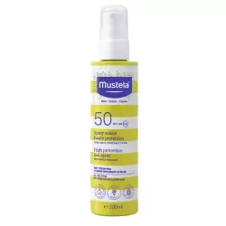 MUSTELA SPRAY SOLAIRE HAUTE PROTECTION SPF50 200ML PHARMASHOP